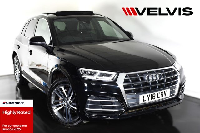 2018 18 Audi Q5 2.0 TFSI S line SUV 5dr Petrol S Tronic quattro Euro 6 (s/s) (252 ps)