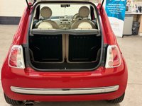USED 2015 65 FIAT 500 1.2 Vintage 57 Hatchback 3 Door Petrol Manual Euro 6 (s/s) (69 bhp) REAR PARKING TOBACCO LEATHER
