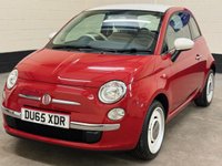 USED 2015 65 FIAT 500 1.2 Vintage 57 Hatchback 3 Door Petrol Manual Euro 6 (s/s) (69 bhp) REAR PARKING TOBACCO LEATHER
