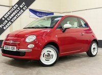 USED 2015 65 FIAT 500 1.2 Vintage 57 Hatchback 3 Door Petrol Manual Euro 6 (s/s) (69 bhp) REAR PARKING TOBACCO LEATHER