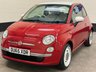 USED 2015 65 FIAT 500 1.2 Vintage 57 Hatchback 3 Door Petrol Manual Euro 6 (s/s) (69 bhp) REAR PARKING TOBACCO LEATHER