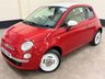 USED 2015 65 FIAT 500 1.2 Vintage 57 Hatchback 3 Door Petrol Manual Euro 6 (s/s) (69 bhp) REAR PARKING TOBACCO LEATHER