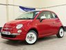 USED 2015 65 FIAT 500 1.2 Vintage 57 Hatchback 3 Door Petrol Manual Euro 6 (s/s) (69 bhp) REAR PARKING TOBACCO LEATHER