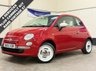 USED 2015 65 FIAT 500 1.2 Vintage 57 Hatchback 3 Door Petrol Manual Euro 6 (s/s) (69 bhp) REAR PARKING TOBACCO LEATHER