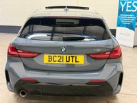 USED 2021 21 BMW 1 SERIES 1.5 118i M Sport (LCP) Panoramic Hatchback 5 Door Petrol DCT Euro 6 (s/s) (136 ps) LCP HEATED RED LEATHER SEATS
