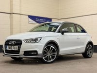 USED 2016 16 AUDI A1 1.4 TFSi S line Active Style Package Hatchback 3 Door Petrol Manual Euro 6 (s/s) (125 ps) &pound;35 TAX &pound;4,325 OF AUDI EXTRAS