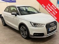 USED 2016 16 AUDI A1 1.4 TFSi S line Active Style Package Hatchback 3 Door Petrol Manual Euro 6 (s/s) (125 ps) &pound;35 TAX &pound;4,325 OF AUDI EXTRAS