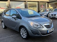 USED 2012 12 VAUXHALL MERIVA 1.4T 16V SE MPV 5dr Petrol Manual Euro 5 (140 ps) CRUISE CONTROL, REAR PARKING SENSOR