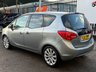 USED 2012 12 VAUXHALL MERIVA 1.4T 16V SE MPV 5dr Petrol Manual Euro 5 (140 ps) CRUISE CONTROL, REAR PARKING SENSOR