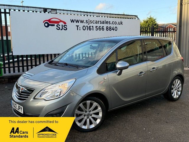 2012 12 Vauxhall Meriva 1.4T 16V SE MPV 5dr Petrol Manual Euro 5 (140 ps)