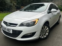 USED 2015 15 VAUXHALL ASTRA 1.6i Design Sports Tourer 5dr Petrol Manual Euro 6 (115 ps) Spacious Boot, Low Running Costs