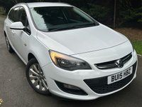 USED 2015 15 VAUXHALL ASTRA 1.6i Design Sports Tourer 5dr Petrol Manual Euro 6 (115 ps) Spacious Boot, Low Running Costs