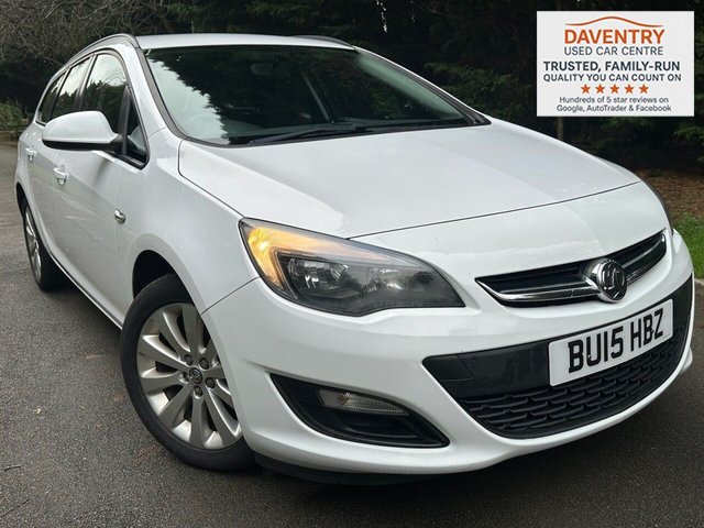 2015 VAUXHALL ASTRA 2015 1.6i Design Sports Tourer 5dr Petrol Manual Euro 6 (115 ps)
