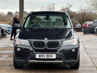 USED 2011 11 BMW X3 2.0 20d SE SUV 5dr Diesel Steptronic xDrive Euro 5 (s/s) (184 ps) **SATNAV~SENSORS~LEATHER**