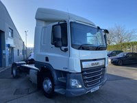 USED 2019 68 DAF CF 4X2 SLEEPER CAB TRACTOR UNIT (210 BHP) 