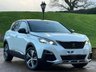 USED 2017 17 PEUGEOT 3008 2.0 BlueHDi GT Line SUV 5dr Diesel Manual Euro 6 (s/s) (150 ps) PEARL WHITE PARK ASSIST.