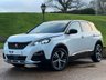 USED 2017 17 PEUGEOT 3008 2.0 BlueHDi GT Line SUV 5dr Diesel Manual Euro 6 (s/s) (150 ps) PEARL WHITE PARK ASSIST.