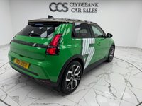 USED 2025 74 RENAULT 5 E-Tech electric comfort range 52kWh techno Hatchback 5dr Electric Auto (150 ps) Finished In Pop Green, This 5 E-Tech Is 1 Of 75 Made, With Gold Trim Roof Line, Denim Interior, Reversing Camera, 2 Keys, Apple CarPlay Available,Renault Warranty Until 2028, Finance And Extended Warranty Available.