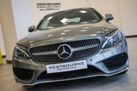 USED 2016 66 MERCEDES-BENZ C-CLASS 2.1 C220d AMG Line (Premium Plus) Coupe 2dr Diesel G-Tronic+ Euro 6 (s/s) (170 ps) Pan Roof, Burmester, Sat Nav