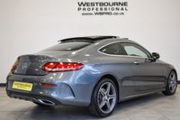 USED 2016 66 MERCEDES-BENZ C-CLASS 2.1 C220d AMG Line (Premium Plus) Coupe 2dr Diesel G-Tronic+ Euro 6 (s/s) (170 ps) Pan Roof, Burmester, Sat Nav