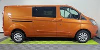 USED 2021 21 FORD TRANSIT CUSTOM 2.0 320 EcoBlue Limited Crew Van Double Cab 5dr Diesel Manual L2 H1 Euro 6 (s/s) (6 Seat) (130 ps) 