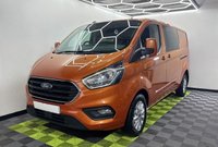 USED 2021 21 FORD TRANSIT CUSTOM 2.0 320 EcoBlue Limited Crew Van Double Cab 5dr Diesel Manual L2 H1 Euro 6 (s/s) (6 Seat) (130 ps) 