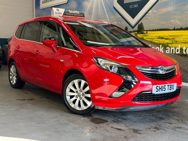 2015 Vauxhall Zafira Tourer 2.0 CDTi Tech Line MPV 5 Door Diesel Manual Red photo