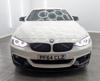 USED 2014 64 BMW 4 SERIES 2.0 420d M Sport Convertible 2dr Diesel Auto Euro 6 (s/s) (184 ps) 20'' ALLOY WHEELS, HARD ROOF TOP CONVERTIBLE  , FRONT AND REAR PARKING SENSORS , WARM AIR COLLAR , SAT NAV , BLUETOOTH , CRUISE CONTROL , HEATED LEATHER SEATS , SERVICE HISTORY - LATEST DECEMBER 2025