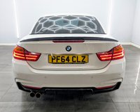 USED 2014 64 BMW 4 SERIES 2.0 420d M Sport Convertible 2dr Diesel Auto Euro 6 (s/s) (184 ps) 20'' ALLOY WHEELS, HARD ROOF TOP CONVERTIBLE  , FRONT AND REAR PARKING SENSORS , WARM AIR COLLAR , SAT NAV , BLUETOOTH , CRUISE CONTROL , HEATED LEATHER SEATS , SERVICE HISTORY - LATEST DECEMBER 2025