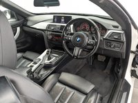 USED 2014 64 BMW 4 SERIES 2.0 420d M Sport Convertible 2dr Diesel Auto Euro 6 (s/s) (184 ps) 20'' ALLOY WHEELS, HARD ROOF TOP CONVERTIBLE  , FRONT AND REAR PARKING SENSORS , WARM AIR COLLAR , SAT NAV , BLUETOOTH , CRUISE CONTROL , HEATED LEATHER SEATS , SERVICE HISTORY - LATEST DECEMBER 2025