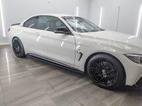 USED 2014 64 BMW 4 SERIES 2.0 420d M Sport Convertible 2dr Diesel Auto Euro 6 (s/s) (184 ps) 20'' ALLOY WHEELS, HARD ROOF TOP CONVERTIBLE  , FRONT AND REAR PARKING SENSORS , WARM AIR COLLAR , SAT NAV , BLUETOOTH , CRUISE CONTROL , HEATED LEATHER SEATS , SERVICE HISTORY - LATEST DECEMBER 2025