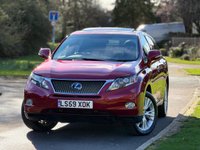 USED 2009 59 LEXUS RX 3.5 450h V6 SE-L CVT 4WD Euro 4 (s/s) 5dr FSH SUNROOF SATNAV LOW MILES