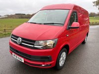 USED 2018 18 VOLKSWAGEN TRANSPORTER 2.0 TDI T28 BlueMotion Tech Highline Panel Van 5dr Diesel DSG FWD LWB Euro 6 (s/s) (150 ps) LONG WHEEL BASE HIGH ROOF TOW BAR
