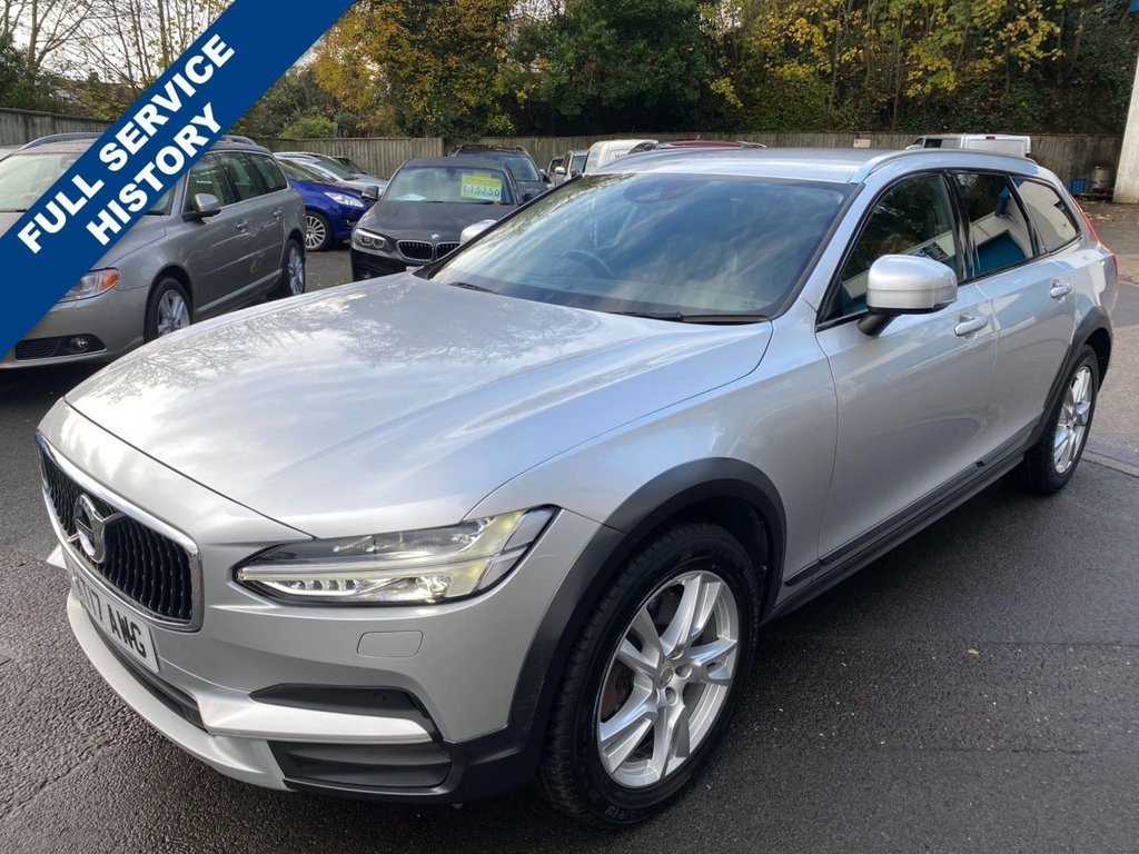 USED 2017 17 VOLVO V90 Cross Country 2.0 D5 PowerPulse Pro Estate 5dr Diesel Auto AWD Euro 6 (s/s) (235 ps) WINTER PK DAB SATNAV PARKING CAMERA