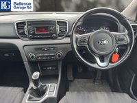 USED 2017 67 KIA SPORTAGE 1.6 GDi 1 SUV 5dr Petrol Manual Euro 6 (s/s) (130 bhp) 