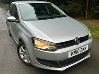 USED 2010 10 VOLKSWAGEN POLO 1.4 SE Hatchback 5dr Petrol DSG Euro 5 (85 ps) Hatchback