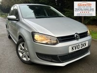 USED 2010 10 VOLKSWAGEN POLO 1.4 SE Hatchback 5dr Petrol DSG Euro 5 (85 ps) Hatchback