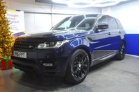 USED 2015 15 LAND ROVER RANGE ROVER SPORT 3.0 SD V6 HSE SUV 5dr Diesel Auto 4WD Euro 6 (s/s) (306 ps) Satellite Navigation, Memory Pack, Reverse Camera