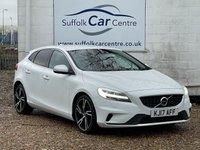 USED 2017 17 VOLVO V40 2.0 D2 R-Design Pro Hatchback 5dr Diesel Manual Euro 6 (s/s) (120 ps) www.suffolkcarcentre.co.uk - Located at Lowestoft