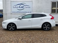 USED 2017 17 VOLVO V40 2.0 D2 R-Design Pro Hatchback 5dr Diesel Manual Euro 6 (s/s) (120 ps) www.suffolkcarcentre.co.uk - Located at Lowestoft