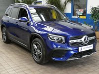 USED 2022 22 MERCEDES-BENZ GLB 1.3 GLB200 AMG Line SUV 5dr Petrol 7G-DCT Euro 6 (s/s) (163 ps) 7 SEATS SAT NAV HEATED PART LEATHER CRUISE CONTROL REAR VIEW CAMERA 1 OWNER SERVICE WARRANTY