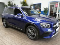 USED 2022 22 MERCEDES-BENZ GLB 1.3 GLB200 AMG Line SUV 5dr Petrol 7G-DCT Euro 6 (s/s) (163 ps) 7 SEATS SAT NAV HEATED PART LEATHER CRUISE CONTROL REAR VIEW CAMERA 1 OWNER SERVICE WARRANTY