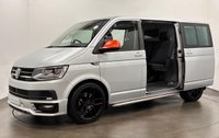 USED 2018 68 VOLKSWAGEN TRANSPORTER 2.0 TDI T32 BlueMotion Tech Highline Kombi Double Cab 5dr Diesel DSG FWD SWB Euro 6 (s/s) (150 ps) Complete Service Record Including Timing Belt water pump, Extremely well cared for and maintained with 2 keys , Double Slide Side Doors, 5 Seater , front arm rests, apple play, navigation, cruise conrol, rear park aid,