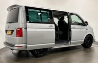 USED 2018 68 VOLKSWAGEN TRANSPORTER 2.0 TDI T32 BlueMotion Tech Highline Kombi Double Cab 5dr Diesel DSG FWD SWB Euro 6 (s/s) (150 ps) Complete Service Record Including Timing Belt water pump, Extremely well cared for and maintained with 2 keys , Double Slide Side Doors, 5 Seater , front arm rests, apple play, navigation, cruise conrol, rear park aid,
