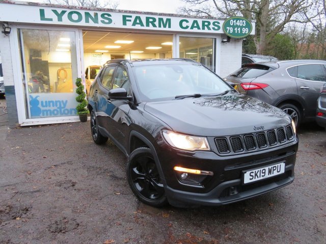 2019 19 Jeep Compass 1.4T MultiAirII Night Eagle SUV 5dr Petrol Manual Euro 6 (s/s) (140 ps)