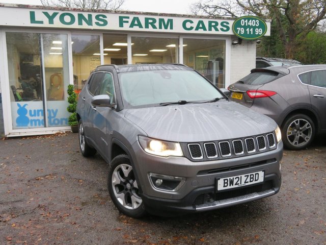 2021 21 Jeep Compass 1.4T MultiAirII Limited SUV 5dr Petrol Manual Euro 6 (s/s) (140 ps)