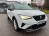 USED 2022 72 SEAT ARONA 1.0 TSI FR SUV 5dr Petrol Manual Euro 6 (s/s) (110 ps) 