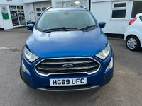 USED 2020 69 FORD ECOSPORT 1.0T EcoBoost GPF Titanium SUV 5dr Petrol Manual Euro 6 (s/s) (125 ps) Front and rear parking sensors