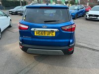 USED 2020 69 FORD ECOSPORT 1.0T EcoBoost GPF Titanium SUV 5dr Petrol Manual Euro 6 (s/s) (125 ps) Front and rear parking sensors