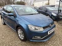 USED 2015 15 VOLKSWAGEN POLO 1.2 TSI BlueMotion Tech SE Hatchback 3dr Petrol Manual Euro 6 (s/s) (90 ps) VW POLO TSI TECH SE